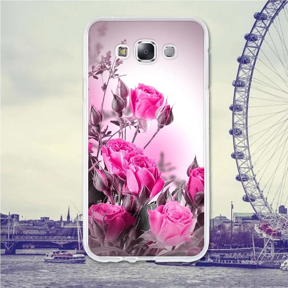 Для Samsung Galaxy E7 чехол 5 дюймов для телефона задняя крышка GalaxyE7 Чехлы E7000 E7009 E700F
