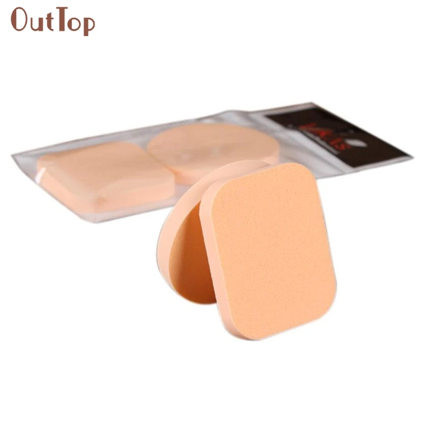 2 шт Макияж пудра пуховка Тональная основа Красота косметический для лица Губка