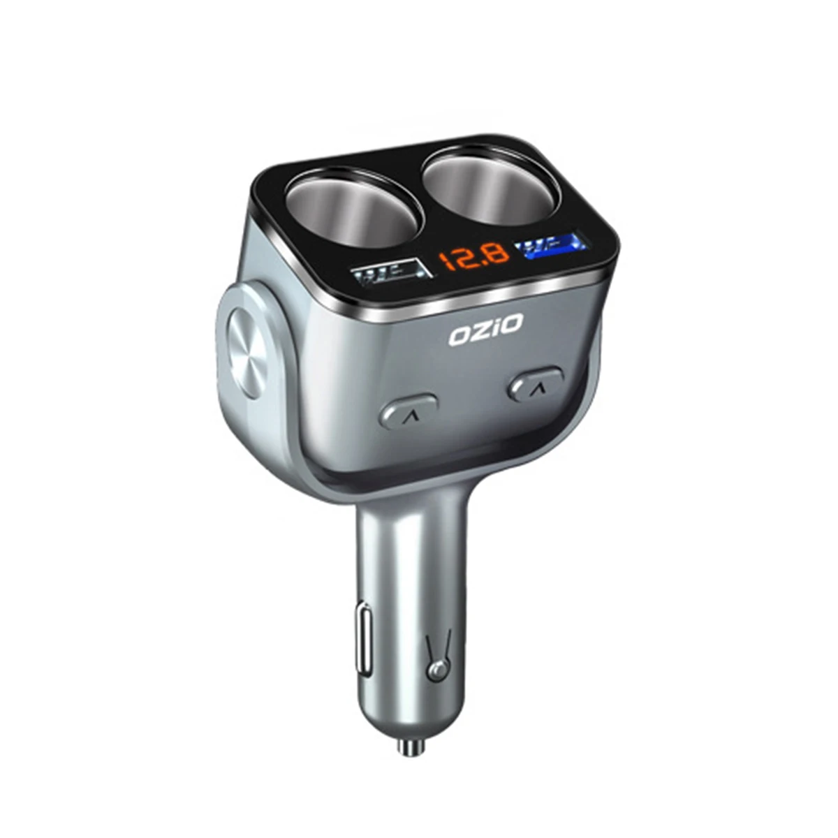DC 12/24V Car Auto Cigar Lighter Splitter Dual USB 5.8A Charger Adapter Voltage Diagnose Display A20 | Автомобили и мотоциклы