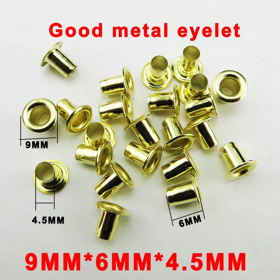 300 шт. металлические петли 9*6*4 5 мм|gold eyelet|eyelet buttonmetal eyelets |