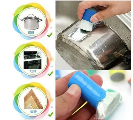 Нержавеющая сталь обеззараживания волшебные палочки металла очистки щетка для