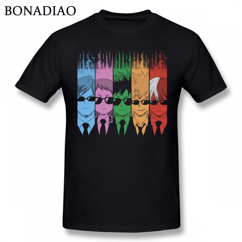 Хлопковая футболка с героями аниме Моя геройская Академия мидория изуку боку без