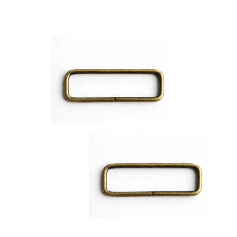 50 шт. 2 дюйма x 0 5 сплит-прямоугольная петля античная латунь