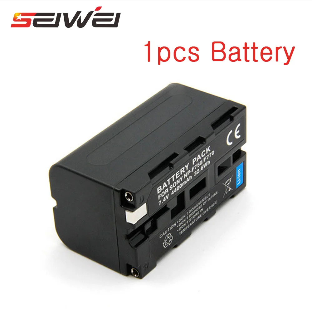 4400 мА/ч, NP-F750 NP-F770 NP F960 NP F970 цифровой Камера Батарея+ USB Зарядное устройство для sony MVC-FD90 MVC-FD91 MVC-FD92 батарейки в комплекте - Цвет: A