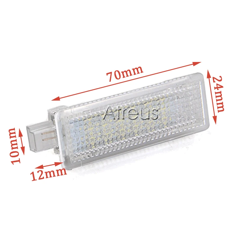 Atreus 2X автомобиля светодиодный Дверь Добро пожаловать лампы 12V для BMW E60 E90 E87 F10 E81 E63
