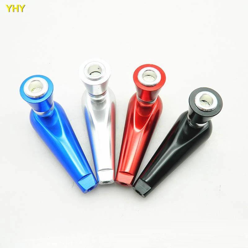 Модные Smok металлические трубы портативные креативные курительные трубы травы табачные трубы подарки Мясорубка дым Случайная
