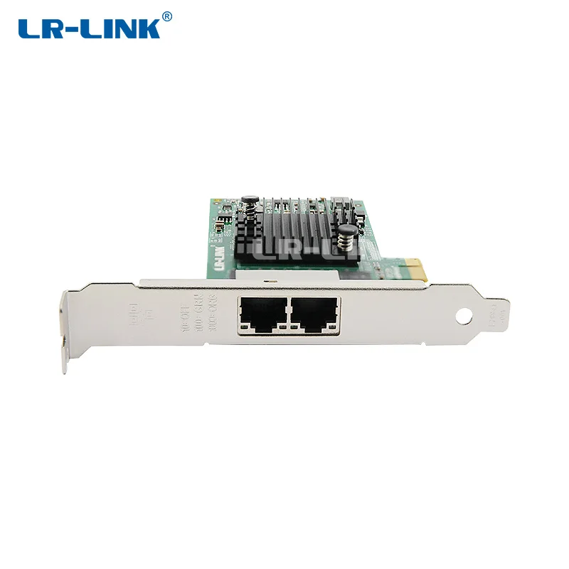 LR LINK 9222PT двойной Порты и разъёмы Gigabit Ethernet Lan сетевая карта 10/100/100Mb PCI Express сетевой