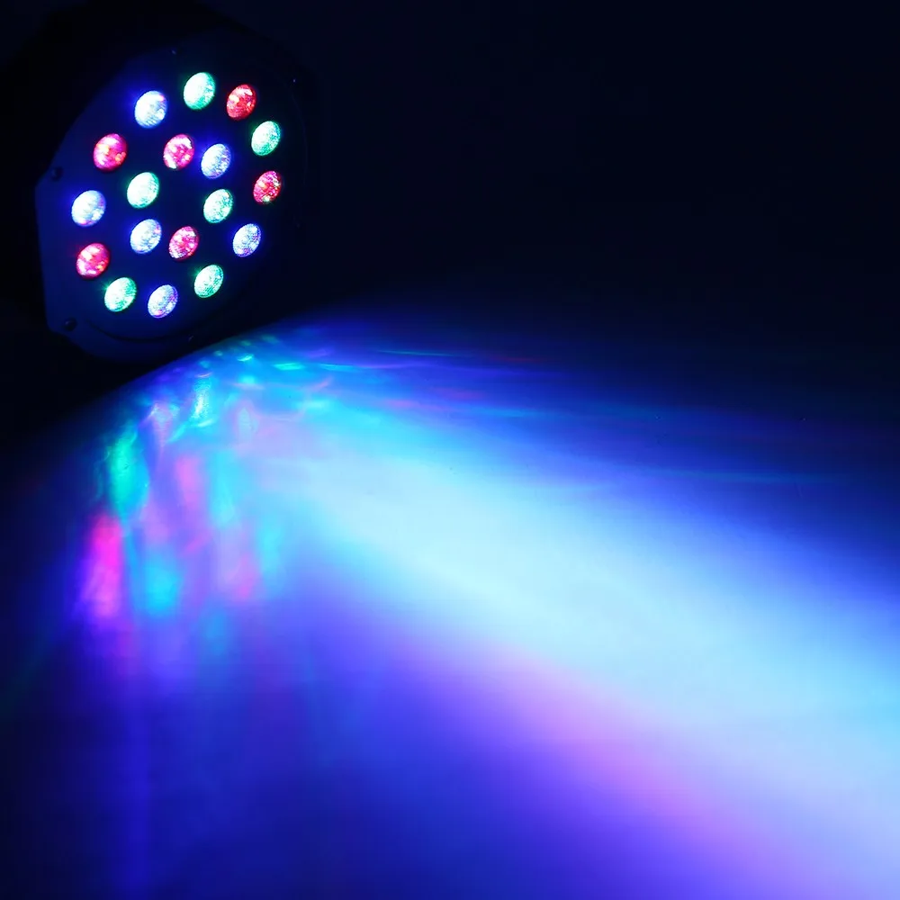 Быстрая доставка 18*15 Вт мини led par мыть луч пятно сценический эффект света для DJ disco