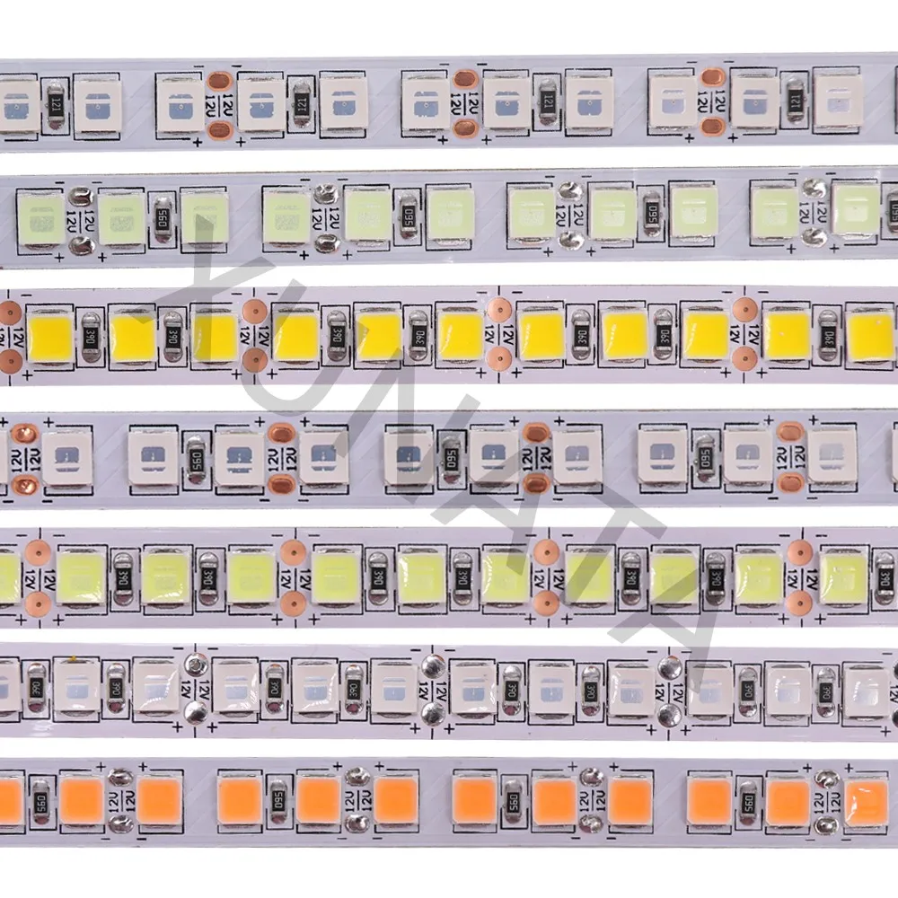 DC12V супер яркая SMD 5054 Светодиодная лента 120 светодиодный s/m 60 светодиодный s/m 5050 Теплый/белый/ледяной синий/розовый/красный/зеленый гибкая лента светодиодный светильник 5 м/лот