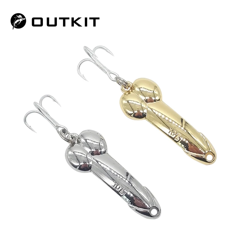 OUTKIT DD ложка приманка для рыбной ловли 5g 10g 1 20g серебристые золотистые