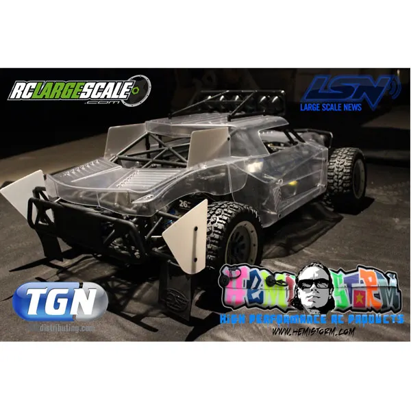 Большой корпус и рулонная рамка для грузовика Losi 5ive T 4x4 5T RC BND(LOSB0019) 1/5 Gas Rovan LT TGN KM X2