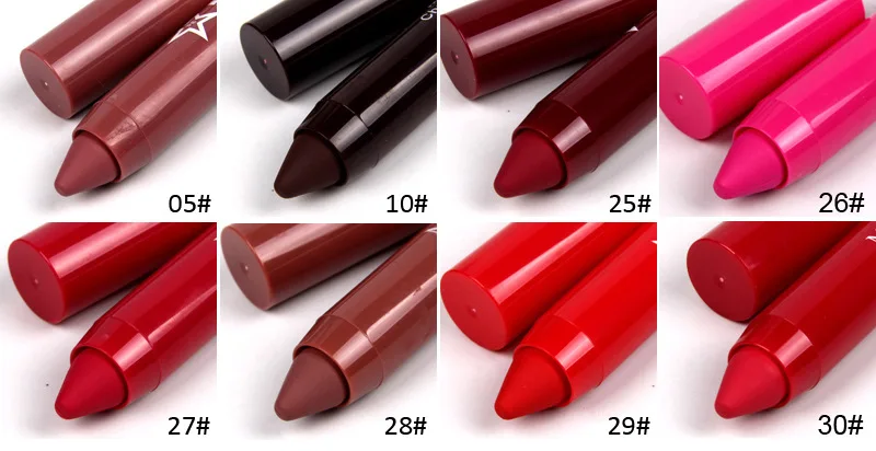 MISS ROSE брендовая водостойкая Помада карандаш стойкая губная помада матовая
