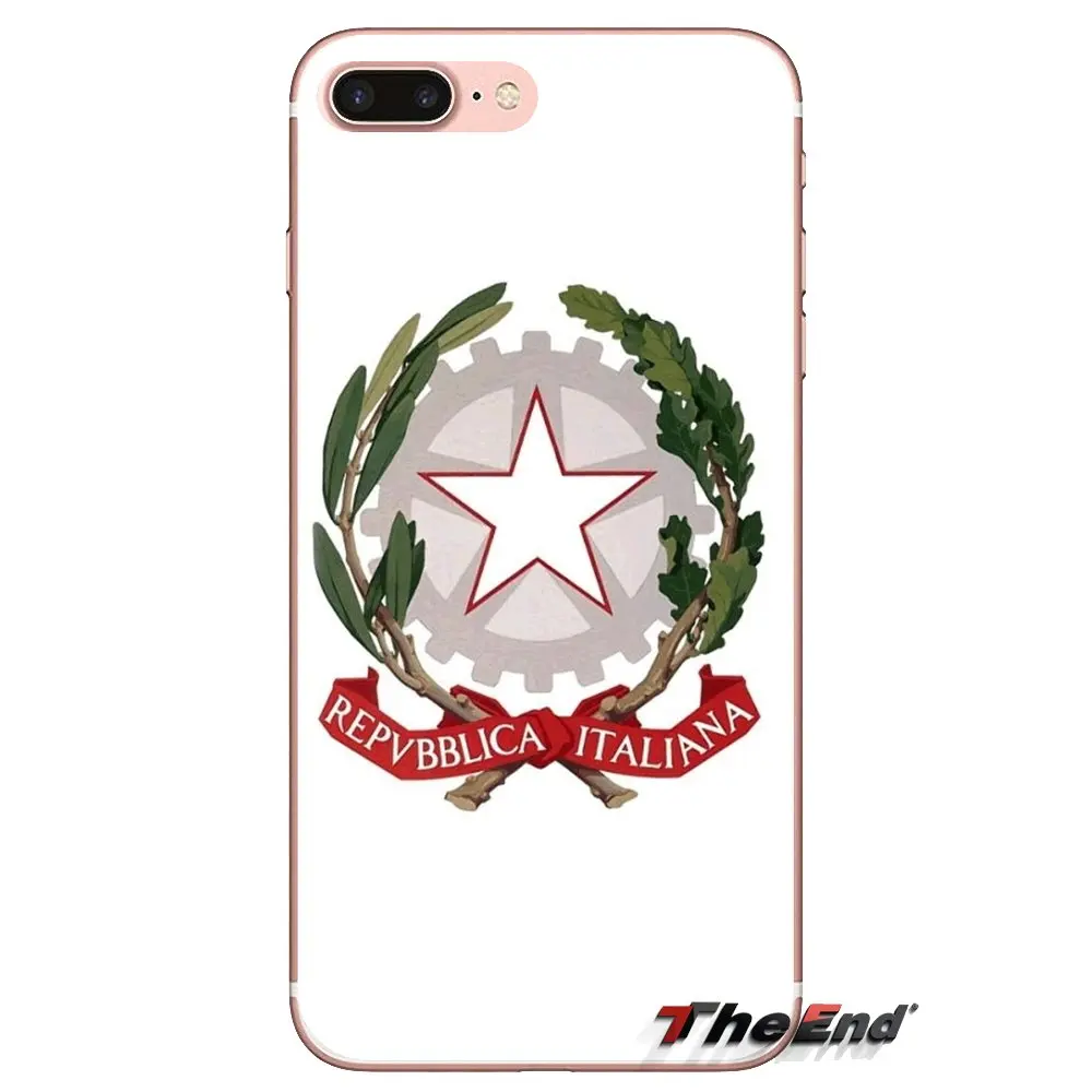 Государственный флаг Италии эмблема мягкие прозрачные чехлы Чехлы для iPod Touch Apple