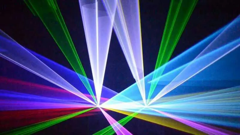 1 Вт RGB анимации лазерного 20 К High Speed Модуль сканер 30 градусов Автоматическая/подчиненная/dmx512(12ch) /Совместимость ILDA вечерние свет