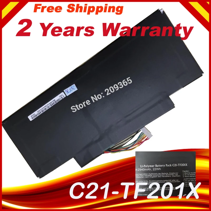 Батарея 7 5 В 22WH для Asus EeePad TF201 батарея ноутбука TF300 Аккумулятор akku|laptop battery|battery 7.5v7.5v