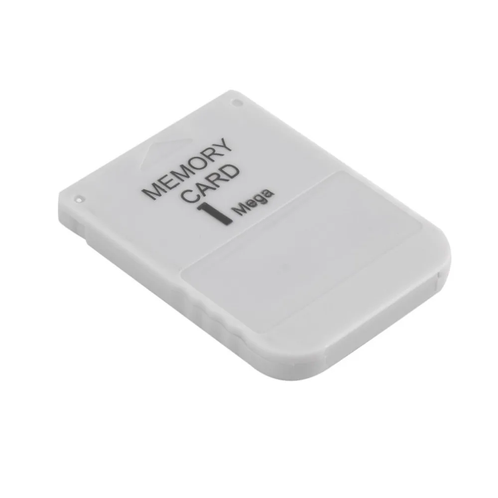 PS1 карты памяти 1 мега карты памяти для Игровые приставки 1 один PS1 PSX игры полезные Практические Доступное белый 1 м 1 Мб