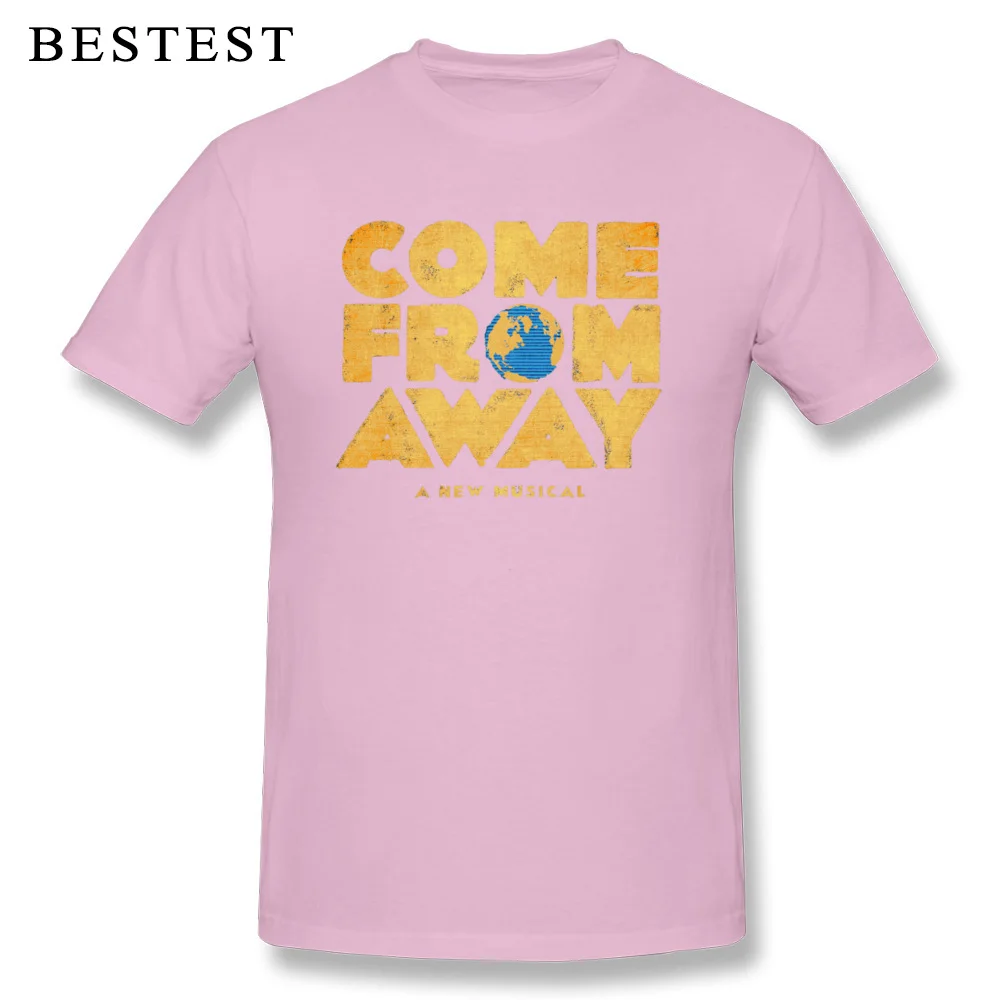 Мужская футболка с надписью Come of Away High Street топы из 100% хлопка футболки в стиле рок