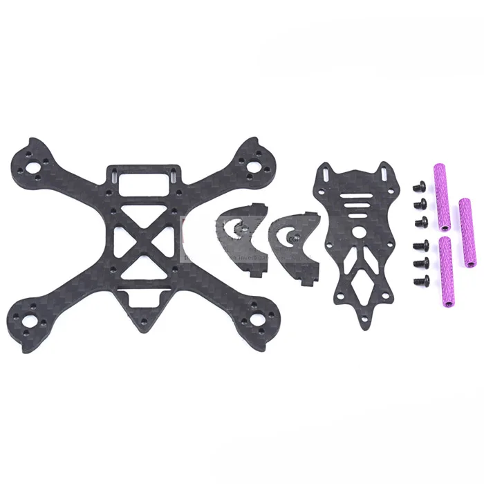 Углеродное волокно SKYSTARS FPV Rocket Cat X90 Frame Kit F3/F4 Flight Control Freestyle 90 мм Framework Rack f RC Racing