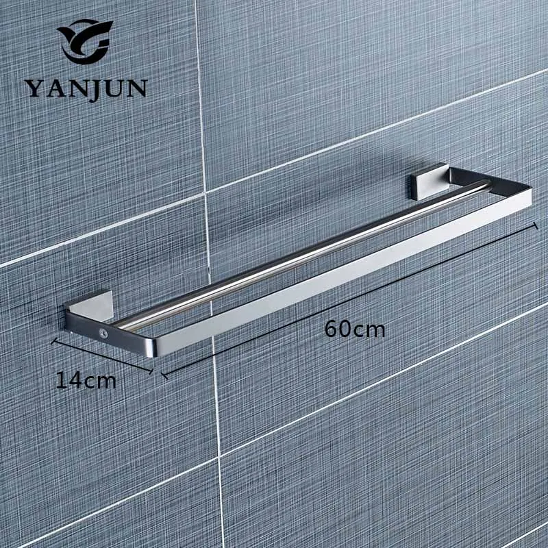 Настенный 304 из нержавеющей стали для полотенец двойной держатель популярные