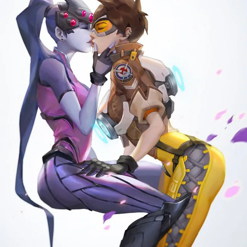 Аниме Косплей D.VA Эротическое Нижнее белье Униформа Искушение Сексуальный костюм