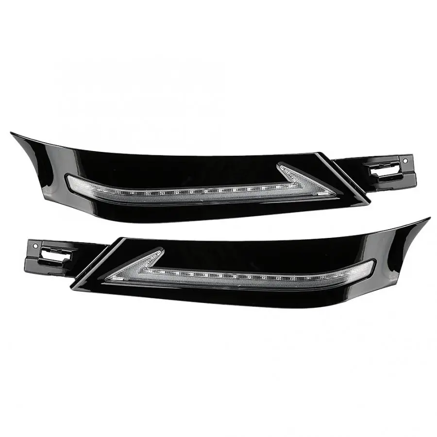 1 пара Автомобильные фары дневного света светильник 2-Цвет светодиодный