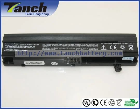 Аккумуляторы для ноутбука ACER TRAVELMATE 3000 3030 3UR18650H QC174 Ferrari 1005 CGR B/350CW LC. BTP01.025 11 1 V 6