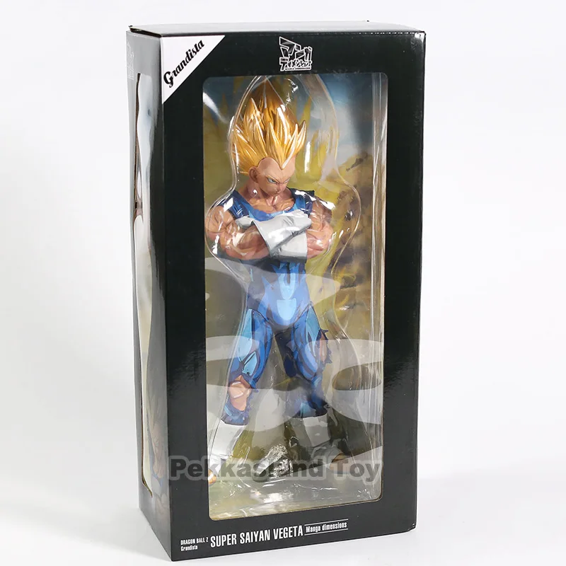 Dragon Ball Z грандиста Супер Саян Сон Гоку/Вегета манга размеры ПВХ фигурка Коллекционная модель игрушки