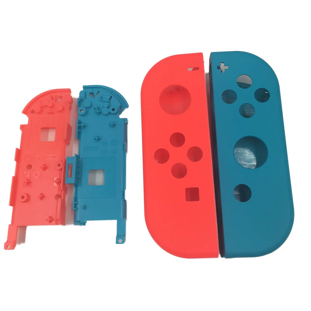 Пластиковый зеленый розовый левый правый защитный чехол для nintendo Switch Joy Con