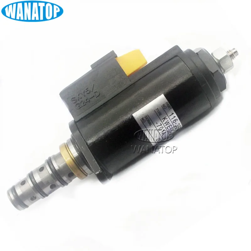 Новый 116 3526 1163526 KWE5K 31/40E30 701A Соленоидный клапан для CAT экскаватора 320 E320B E320C|Клапаны