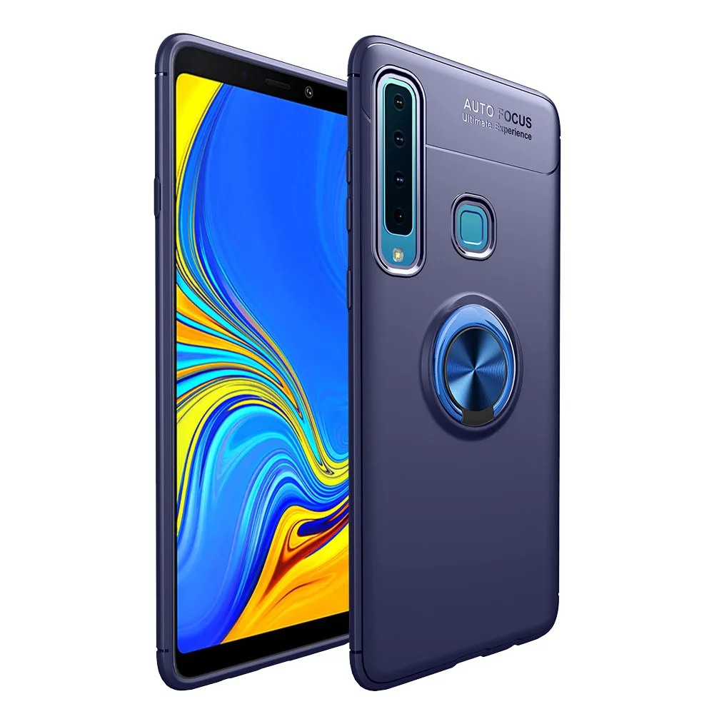 Модный мобильный телефон чехол для Samsung Galaxy A6 A7 A9 2018 Plus мягкий Роскошный из ТПУ с