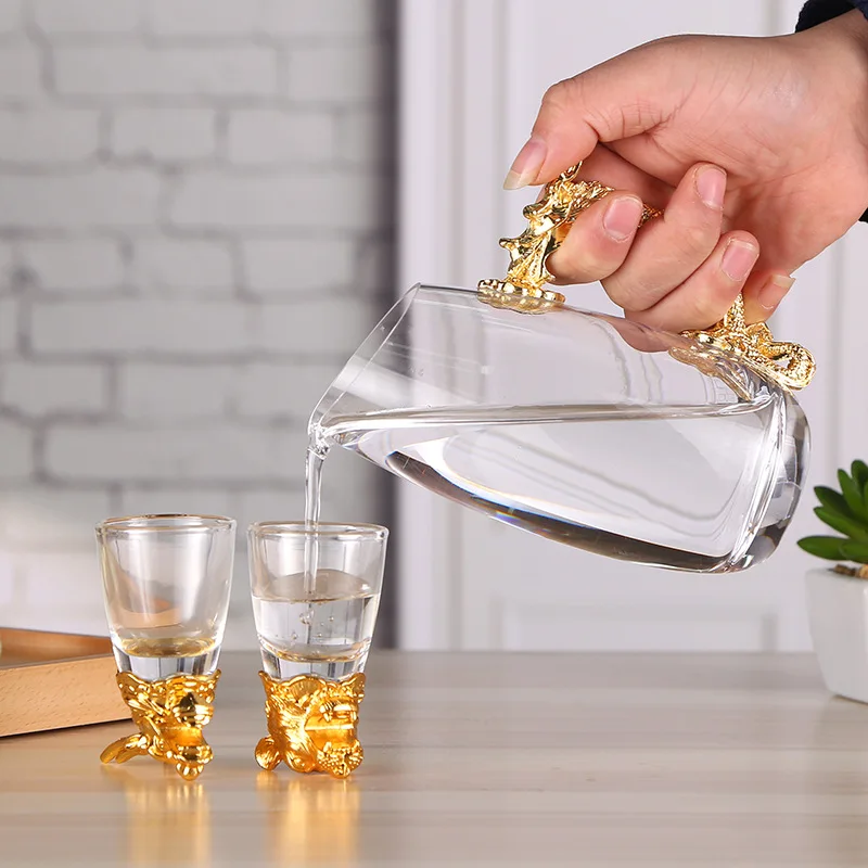 Китайские Винные бокалы 12 знаков зодиака пивная кружка с китайским