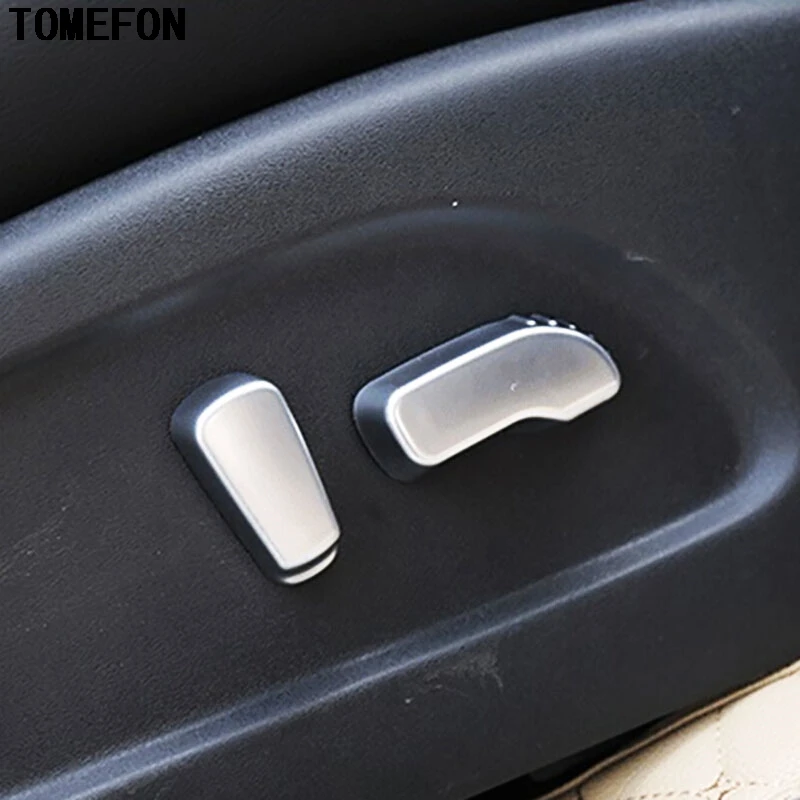 TOMEFON 5 шт. для Nissan Quest 2015 ABS Хромированная кнопка регулировки автомобильного