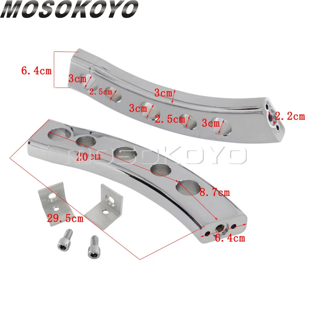 Хромированный руль для мотоцикла с 5 отверстиями 6," Rise Bar Mount для Suzuki Boulevard M109R 2006-2009 Черный