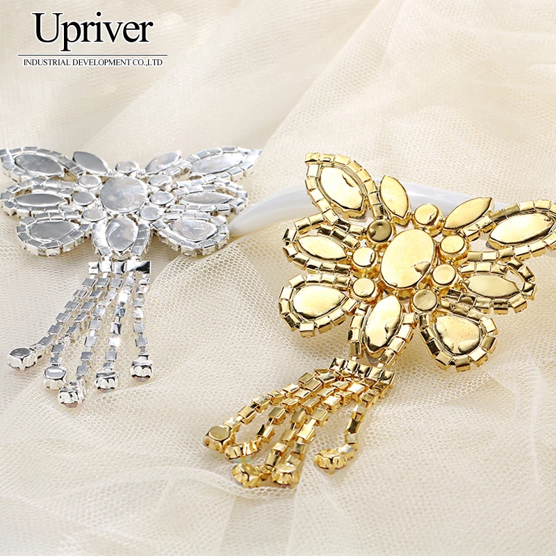 Восстание кристалл AB более блестящий шитье на горный хрусталь 1 шт аппликация для