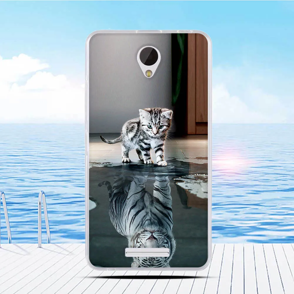 Чехол для Lenovo A5000 с 3D рельефным рисунком задняя крышка из ТПУ мягкий силиконовый