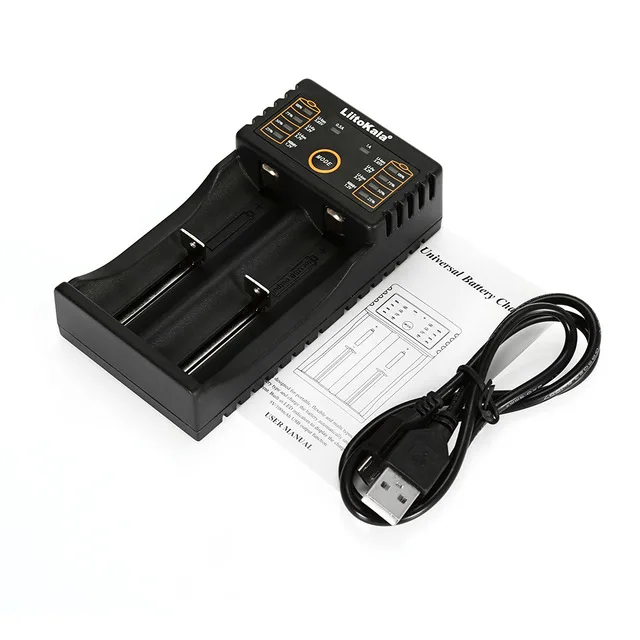 

NOVA LiitoKala lii-202 1.2v 3.7 V 3.85 V A/AAA 18650 18, 650 18,650 10440 14500 16340 carregador NiMH bateria DE litio intelige