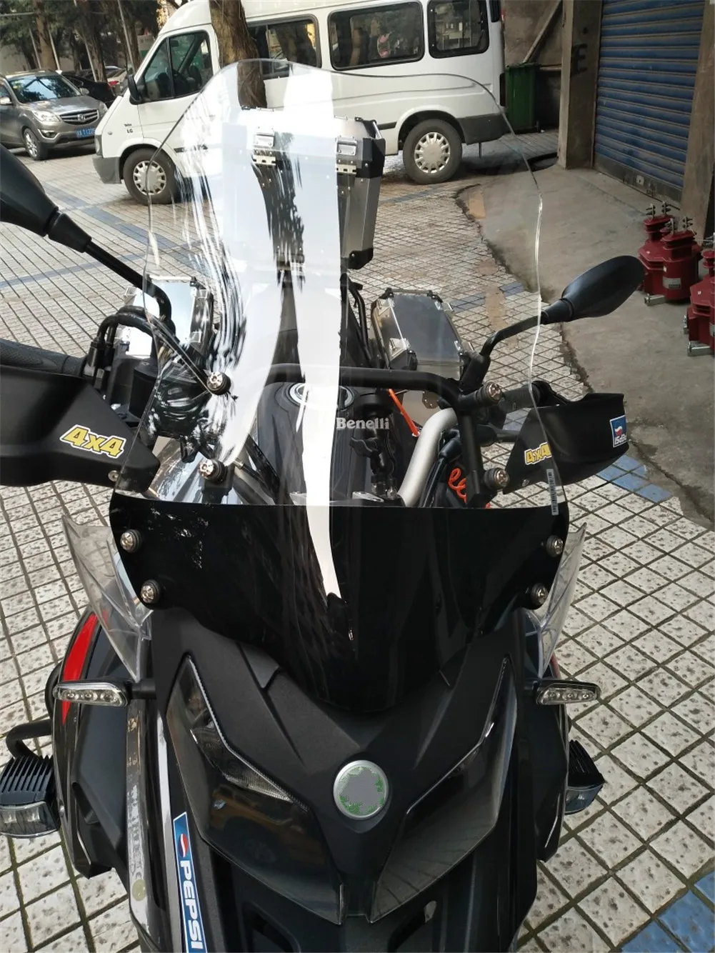 Лобовое стекло для мотоцикла для Benelli TRK502 TRK 502 TRK502X прозрачный
