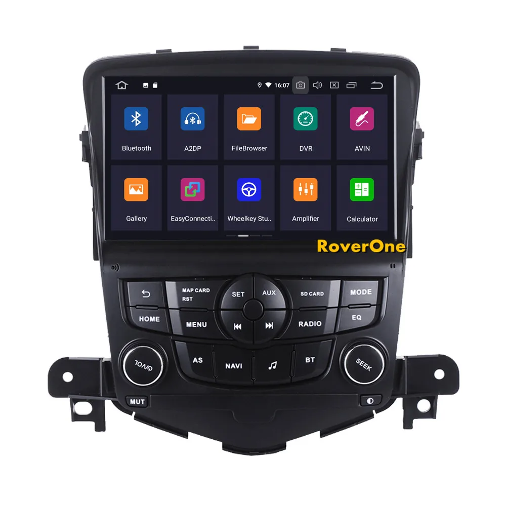 RoverOne для Chevrolet Cruze Lacetti 2 Android 9,0 Авторадио автомобильный мультимедийный плеер радио gps навигация головное устройство без DVD