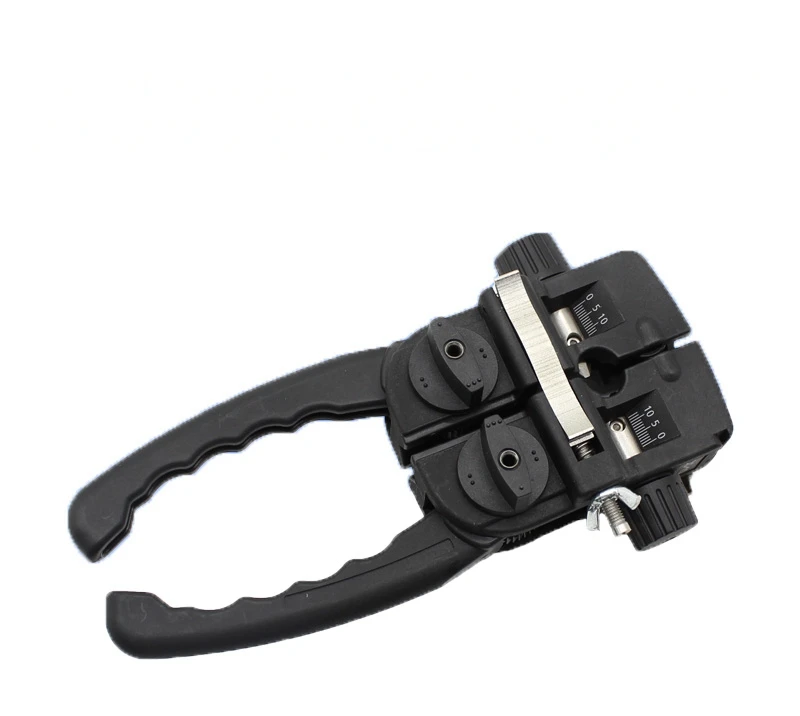 

Free Shipping CC-10 8-30mm Fiber Cable longitudinal Stripper Tools Horizontal Across and Longitudinal fiber stripper