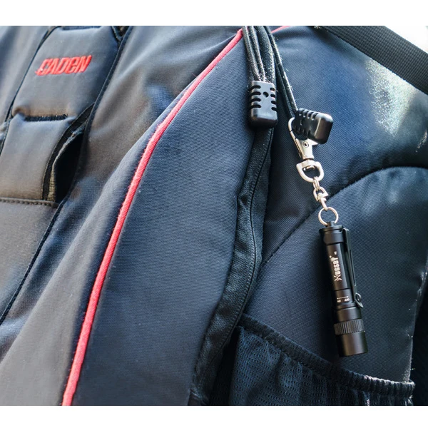 Hugsby K2 Cree XP E2 R3 90 люмен 1 Mode светодиодный фонарик брелок черный (1xAAA)|flashlight keychain|led