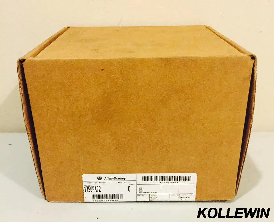 

NEW Original Allen Bradley 1756-PA72 ControlLogix AC Power Supply 1756PA72 1756 PA72 1 year warranty factory sealed