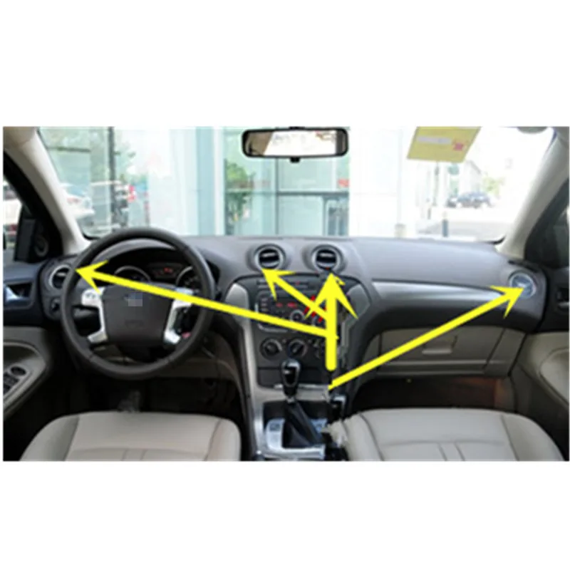 Вентиляционная решетка 6M21U018B09ADW для Ford Mondeo Galaxy Fiesta S MAX автомобильный Кондиционер