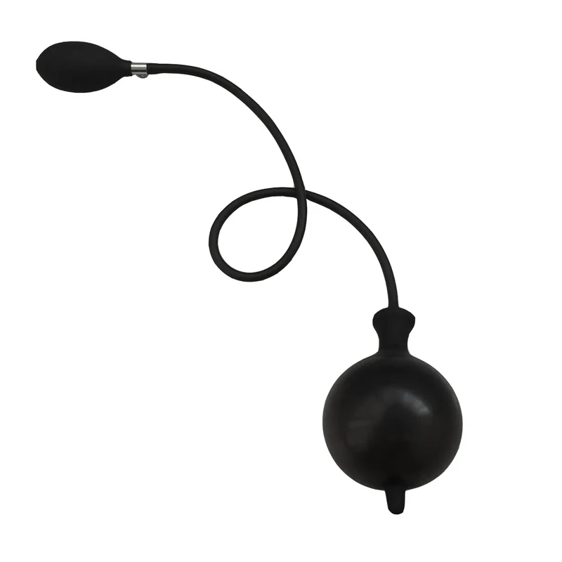 Soft Silicone Big Inflatable Anal Plug Tunnel Fisting Pump Dildo Dilator Expander Erotic Sex Toys Adult Products | Красота и здоровье