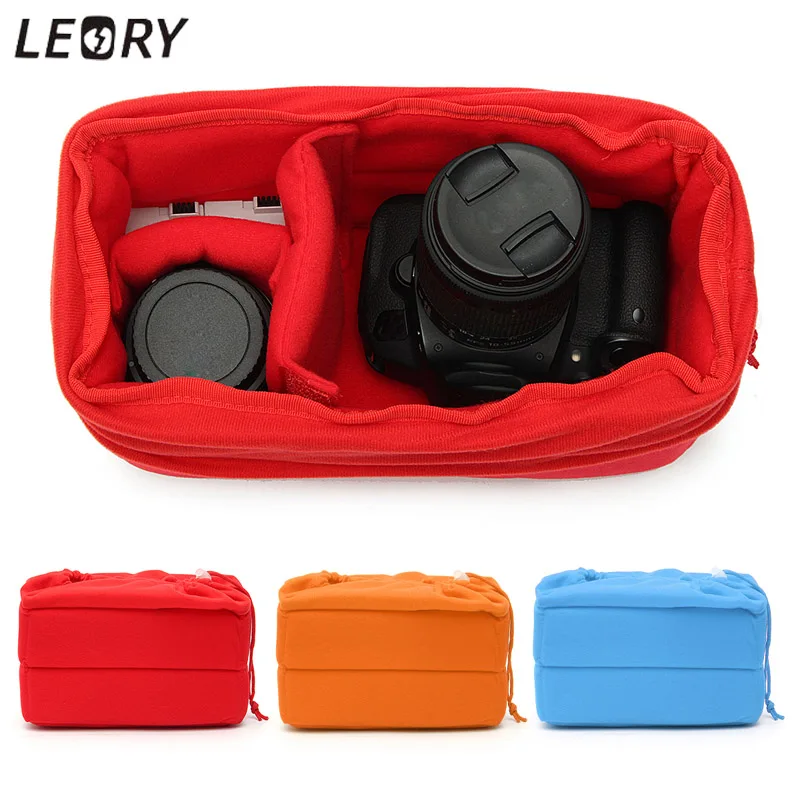 LEORY большой емкости DSLR камеры Сумки цифровой камеры рюкзаки многофункциональный плеча Видео Сумка для Nikon Canon sony