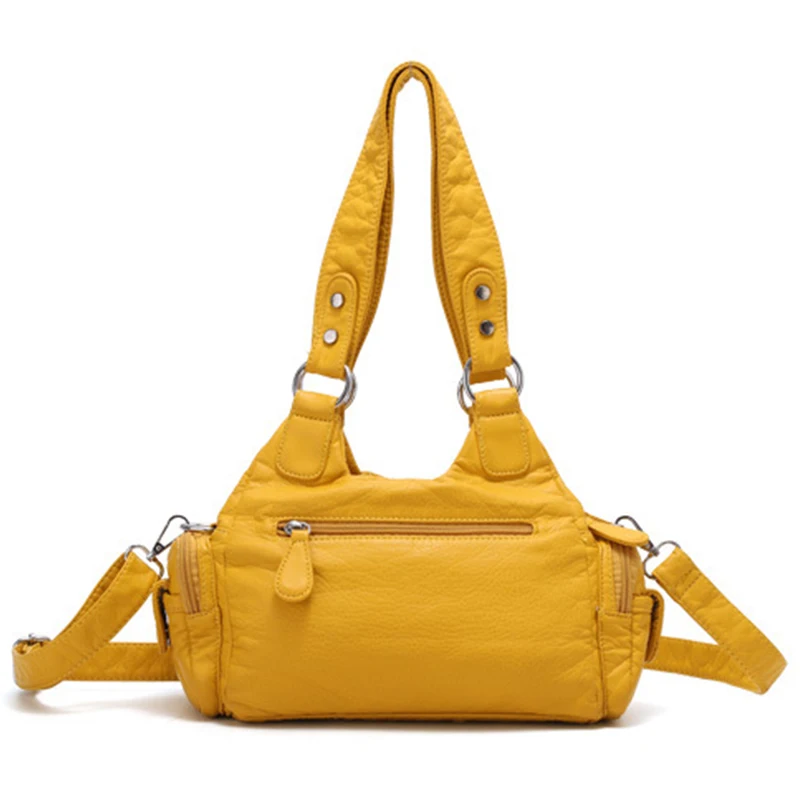 Сумка-хобо из искусственной кожи большая женская сумка через плечо 2019 | Багаж и