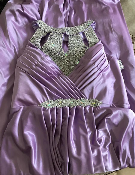 light purple Сексуальные вечерние платья Элегантное Длинное Вечернее Платье - Цвет: light purple