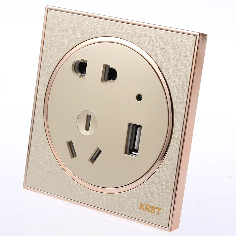 Розетка для настенного выключателя 86 высококлассная декоративная круглая