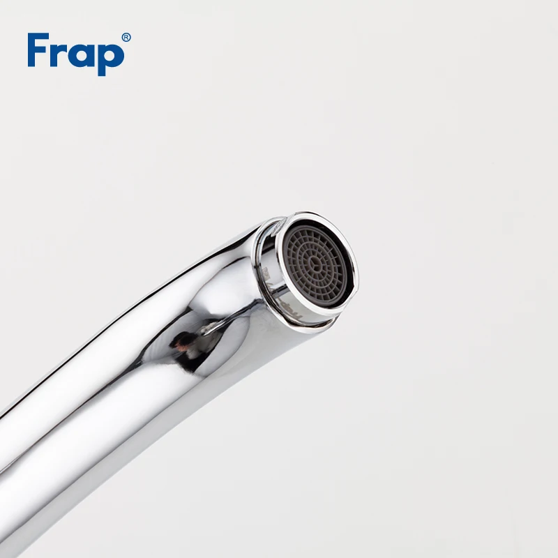 Frap горячая Распродажа хромированный полированный кухонный смеситель для