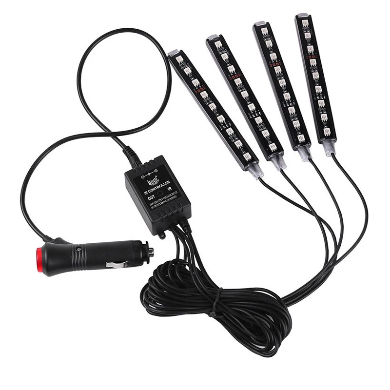 Keenpower Беспроводной музыка Дистанционное управление автомобиль RGB Светодиодные