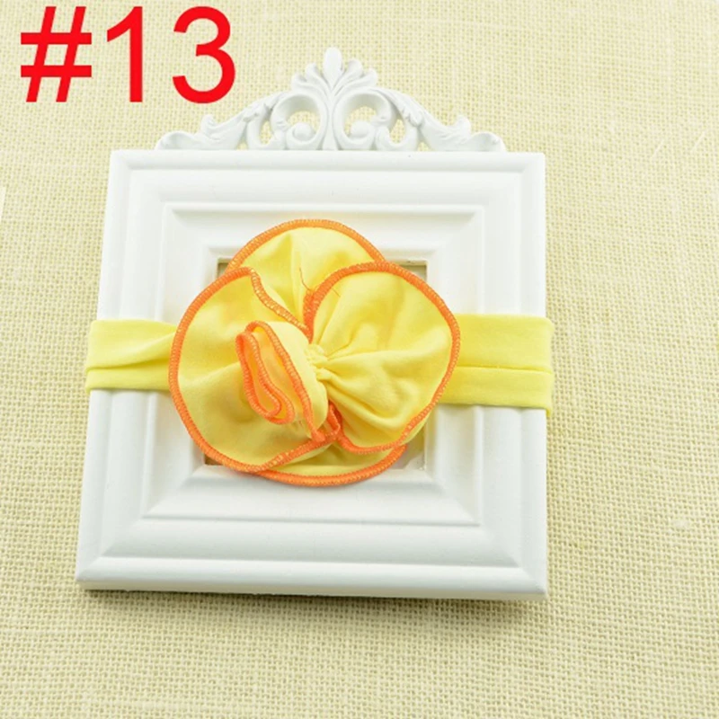 Naturalwell Baby Girl Cotton Flower Headwear Infant Floral Hairbands Hair Accessories Newborns Headbands 1pc HB254 | Детская одежда и